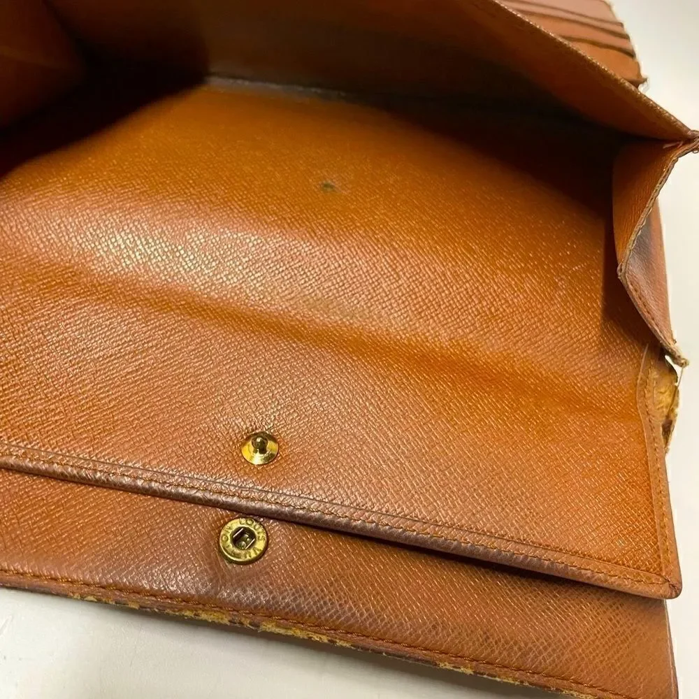 Authentic Louis Vuitton Porte Tresor International Long Wallet